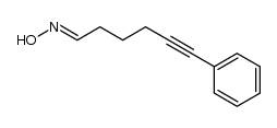 6-phenylhex-5-ynal oxime结构式