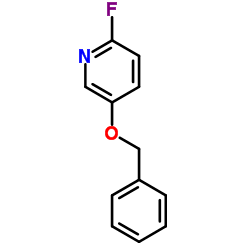 5-(苄氧基)-2-氟吡啶结构式