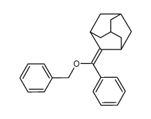 Benzyloxy (phenyl)methylidene adamantane结构式