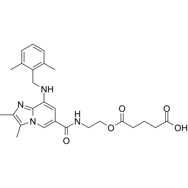 Linaprazan glurate结构式