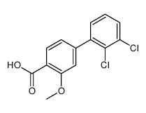 4-(2,3-dichlorophenyl)-2-methoxybenzoic acid Structure