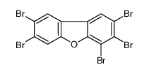 2,3,4,7,8-pentabromodibenzofuran结构式