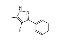 4-fluoro-5-methyl-3-phenyl-1H-pyrazole Structure