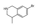 7-Bromo-4-methyl-1,2,3,4-tetrahydroisoquinoline Structure