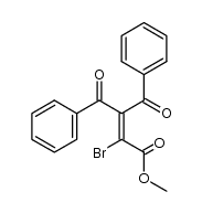 methyl 3-benzoyl-2-bromo-4-oxo-4-phenylbut-2-enoate结构式