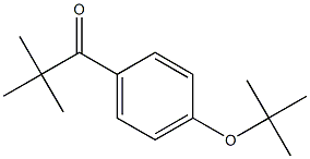 1-(4-TERT-BUTOXY-PHENYL)-2,2-DIMETHYL-PROPAN-1-ONE Structure