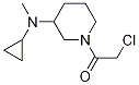 2-Chloro-1-[3-(cyclopropyl-Methyl-aMino)-piperidin-1-yl]-ethanone结构式