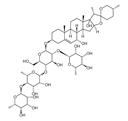 Ypsilandroside O结构式