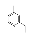 4-甲基-2-乙烯基吡啶结构式