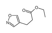 4-Isoxazolepropanoicacid,ethylester(9CI) Structure