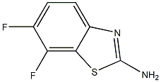 6,7-Difluorobenzo[d]thiazol-2-amine structure