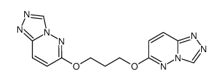 1,3-bis([1,2,4]triazolo[4,3-b]pyridazin-6-yloxy)propane结构式