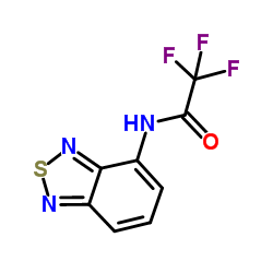N-(2,1,3-Benzothiadiazol-4-yl)-2,2,2-trifluoroacetamide结构式