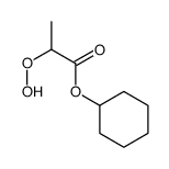 cyclohexyl 2-hydroperoxypropanoate结构式