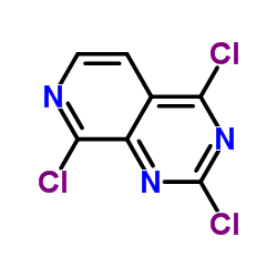 2,4,8-Trichloropyrido[3,4-d]pyrimidine Structure