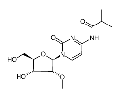 N4-isobutyryl-2'-O-methylcytidine结构式