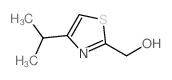 2-Thiazolemethanol,4-(1-methylethyl)-(9CI) structure