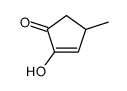 2-hydroxy-4-methylcyclopent-2-en-1-one Structure