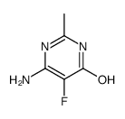 4-Pyrimidinol, 6-amino-5-fluoro-2-methyl- (7CI,8CI) structure