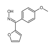 (4-Methoxyphenyl) 2-furyl ketoxime结构式