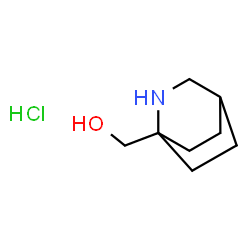 2-Azabicyclo[2.2.2]octan-1-ylmethanol hydrochloride structure