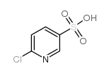 3-Pyridinesulfonicacid, 6-chloro- Structure