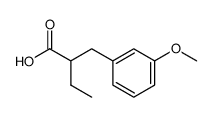 2-(3-methoxybenzyl)-butyric acid结构式