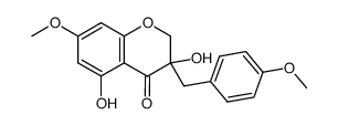 7-O-Methyleucomol结构式