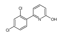 6-(2,4-dichlorophenyl)-1H-pyridin-2-one结构式