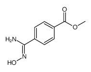 MEthyl 4-[(z)-amino(hydroxyimino)methyl]benzoate Structure