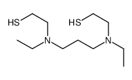 2-[ethyl-[3-[ethyl(2-sulfanylethyl)amino]propyl]amino]ethanethiol Structure