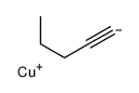 copper(1+),pent-1-yne structure