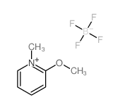 Pyridinium, 2-methoxy-1-methyl-, tetrafluoroborate(1-)结构式