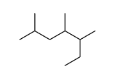 2,4,5-trimethylheptane Structure