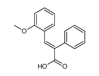 (E)-3-(2-methoxyphenyl)-2-phenylprop-2-enoic acid Structure