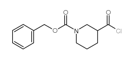 1-苄氧羰基哌啶-3-甲酰氯结构式