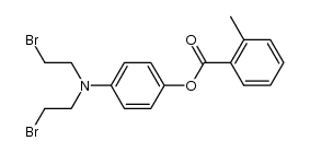 p-(Bis(2-bromoethyl)amino)phenol o-methylbenzoate picture