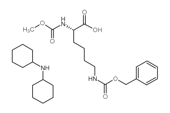 METHOXYCARBONYL-LYS(Z)-OH DCHA结构式