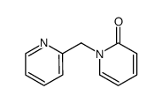 1-pyridin-2-ylmethyl-1H-pyridin-2-one结构式