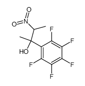 3-nitro-2-(perfluorophenyl)butan-2-ol结构式