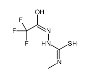 4-METHYL-1-(TRIFLUOROACETYL)-3-THIOSEMICARBAZIDE structure