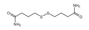 5,6-dithia-decanedioic acid diamide结构式