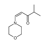 4-Methyl-1-morpholino-1-penten-3-one structure