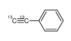 13C2-ethynylbenzene Structure