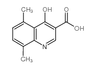 5,8-DIMETHYL-4-HYDROXYQUINOLINE-3-CARBOXYLIC ACID picture