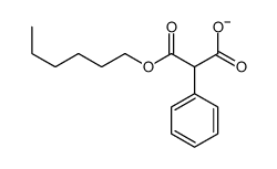 3-hexoxy-3-oxo-2-phenylpropanoate Structure