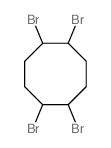 Cyclooctane,1,2,5,6-tetrabromo- Structure