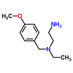 N-Ethyl-N-(4-methoxybenzyl)-1,2-ethanediamine结构式