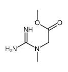 Glycine, N-(aminoiminomethyl)-N-methyl-, methyl ester (9CI)结构式