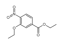 ethyl 3-ethoxy-4-nitrobenzoate Structure